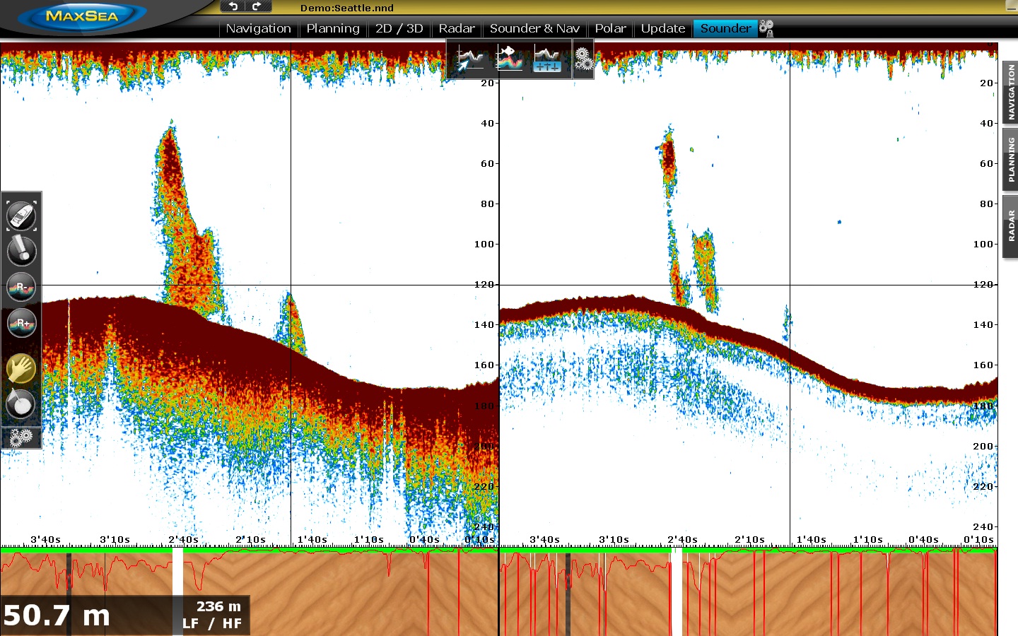 software maxsea timezero plot professional range maxsea ram frequency chart