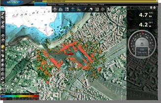 Raster chart Radar overlay and PhotoFusion